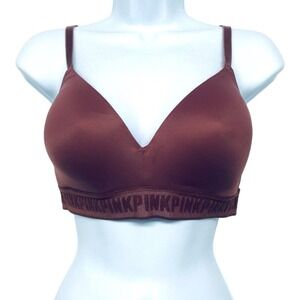 PINK Victoria’s Secret Wear Everywhere Wireless Bra‎ Mauve Convertible Size 36C